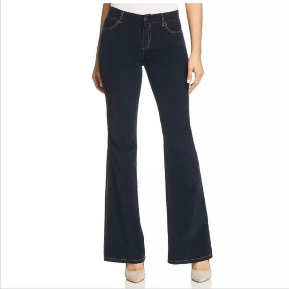 Lafayette 148 New York Denim - Lafayette 148 Navy Corduroy Flare Jeans, Sz 16 NWT